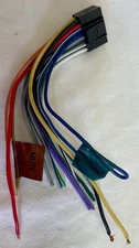 KENWOOD/JVC (KN1572-9) 16-pin wiring harness & plug