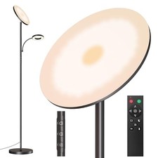 Floor Lamps for Living Room Bedroom, 42W/4300LM Super Bright LED 42W Black