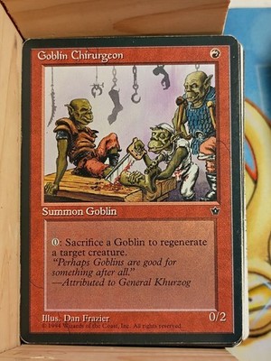 Goblin Chirurgeon (Frazier) Fallen Empires Regular