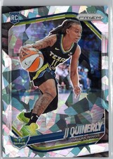 JJ Quinerly 2025 WNBA Prizm Cracked Ice Rookie Card #95 - Wings