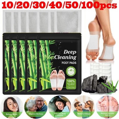 300/10X Detox Foot Patches Pads Body Toxins Feet Slimming Deep Cleansing Herbal