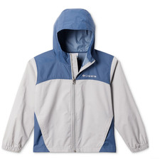 Columbia Glennaker Rain Jacket for Kids - Columbia Grey/Dark Mountain - M