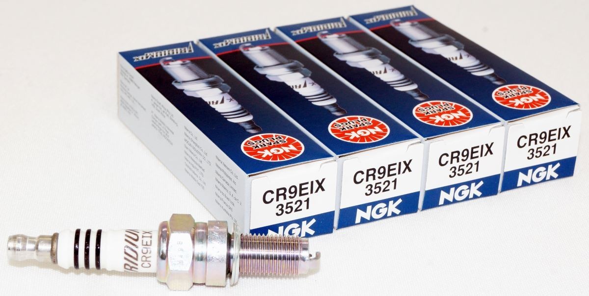 4 Pack Genuine NGK 3521 Iridium IX Spark Plug CR9EIX for Harley Bikes  Jetskis