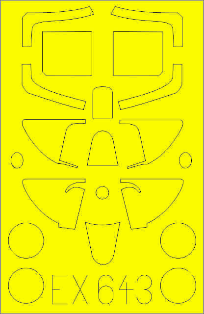 Eduard Accessories EX643 1:48 - Spitfire Mk.I For Tamiya - New