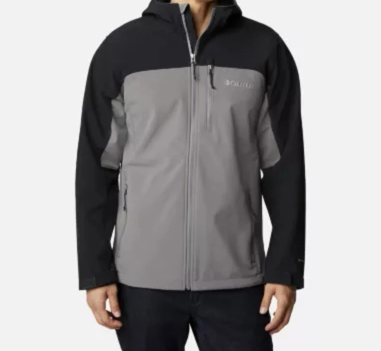 COLUMBIA Men's Omni-Wind Hooded Softshell Jacket EXTRA SMALL Pre-owned