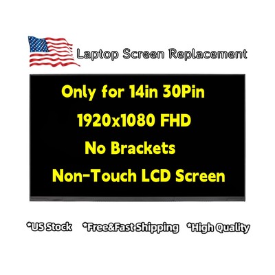 For Lenovo ThinkPad L14 Gen 3 Lcd Screen FHD IPS eDP 30ps Bent 5D10W89577