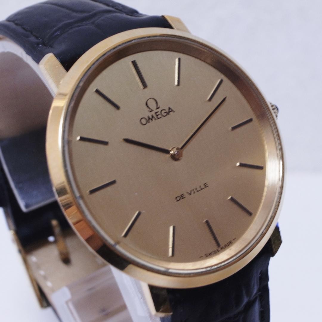 Omega De Ville Ref.111.0107 Cal.625 Gold Manual Winding Mens Watch