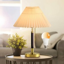 Bedside Table Lamp for Bedroom Living Room-3 Color Temperature,Bedside Lamps ...