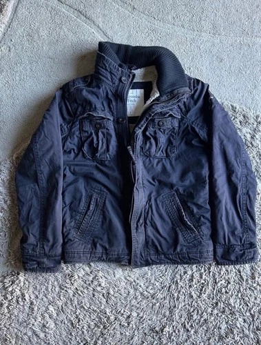 Vintage Heavyweight Abercrombie & Fitch Navy Jacket - Adirondack-like-Style image 2
