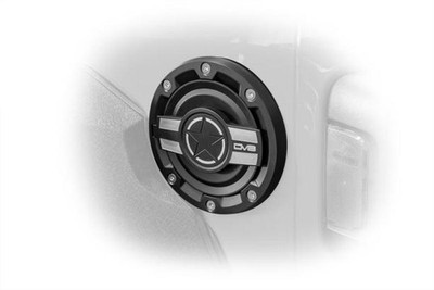 DV8 Offroad D-JL-190004-MIL Aluminum Fuel Door for 2018-2025 Jeep Wrangler JL