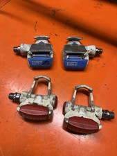 2 Pairs Vintage Automatic Pedals / Look Time Shimano Racer