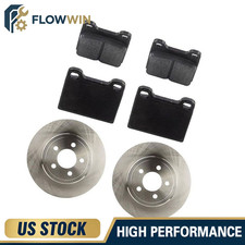 Front Brake Rotors Ceramic Brake Pads For 1967 1968 1969 Bmw 2002