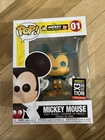 Mickey Mouse Orange & Teal 90 Years Disney Funko Pop! NYC Exhibition 01 Colorway