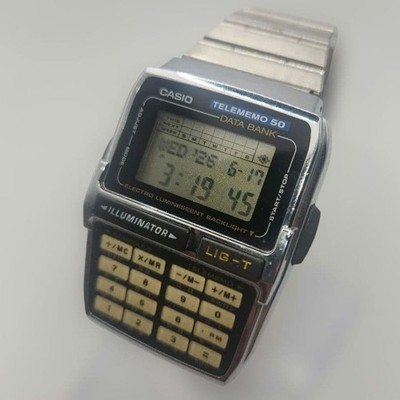 CASIO DBC-630 Digital Calculator Watch From Japan
