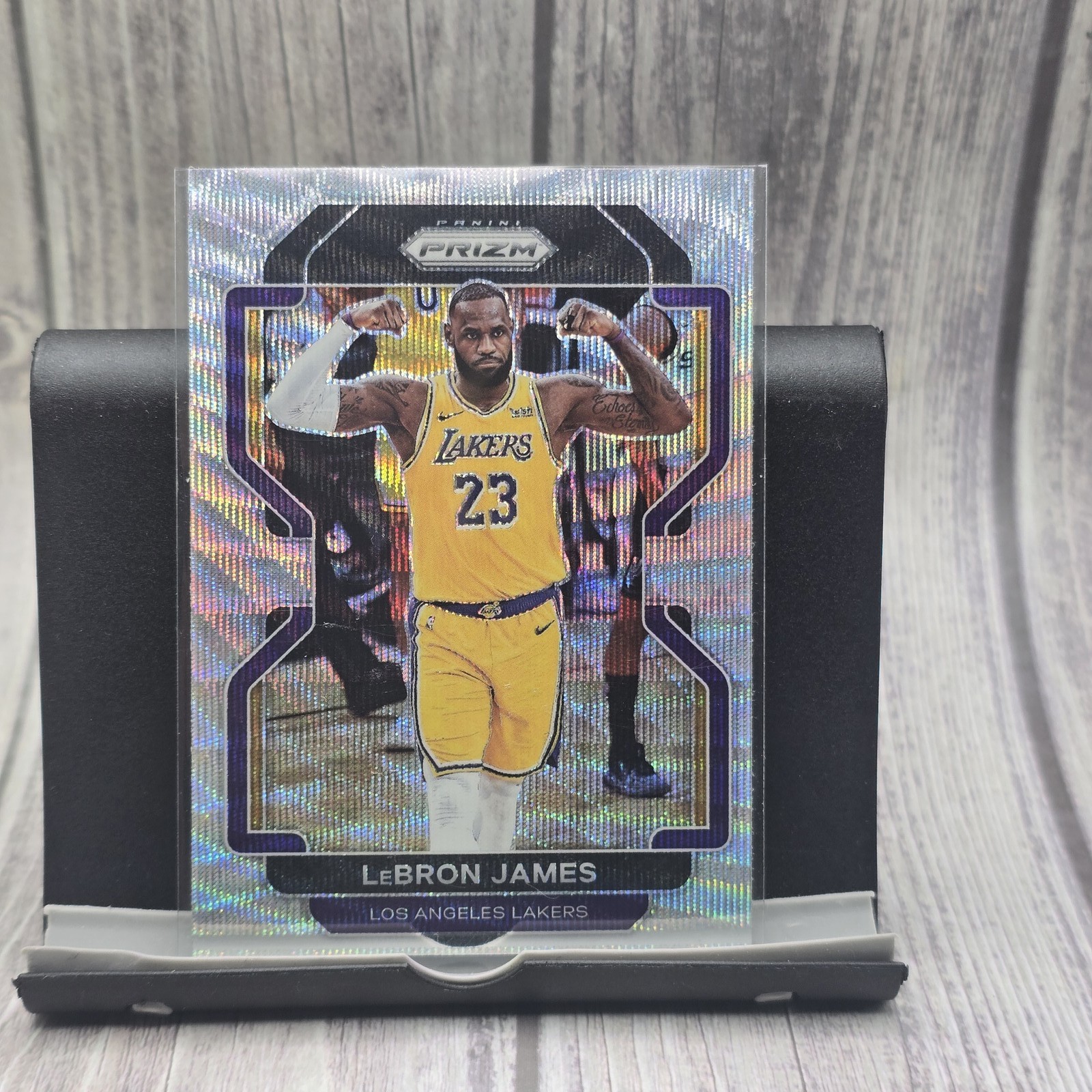 2021-22 Panini Prizm #91 LeBron James Hyper