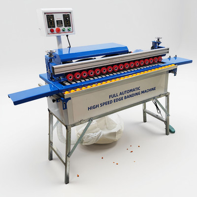 Automatic Straight& Curved Edge Bander Auto Feeding Dual-Side Trimming Polishing