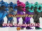 978% Damage(145) Ossidon Pair ARK? Survival Ascended ASA PVE PC/XBOX/PS