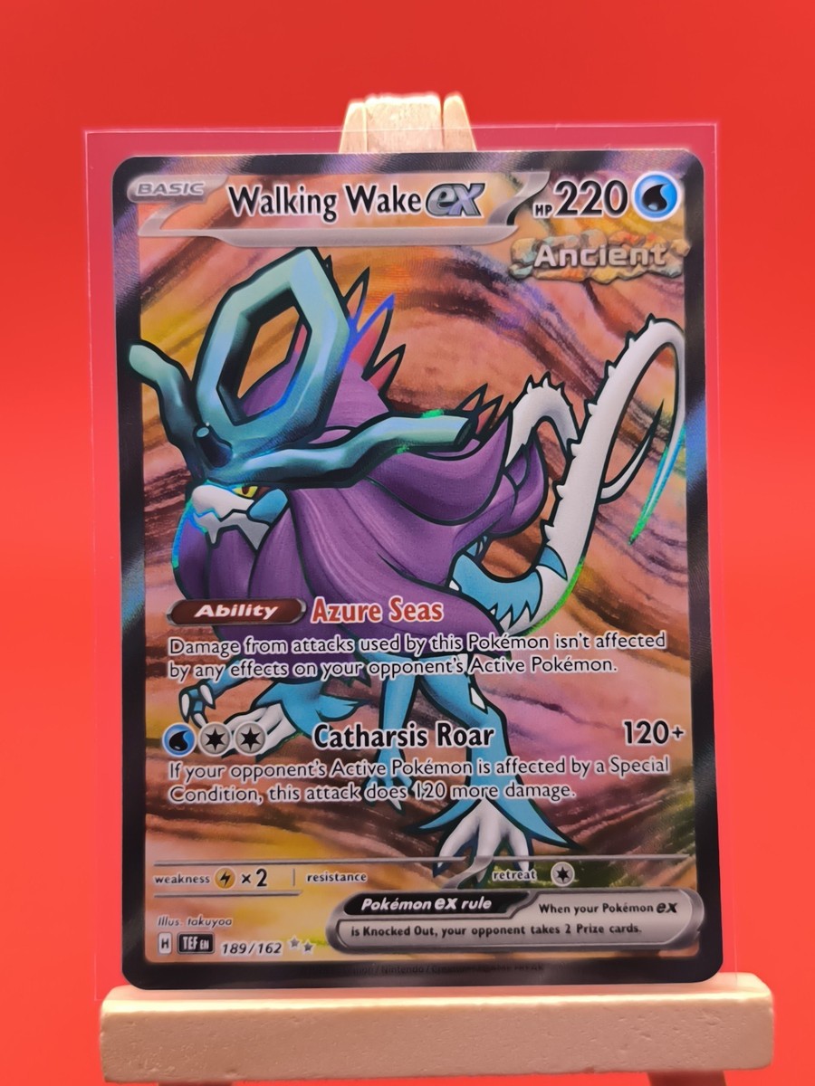 Walking Wake ex 189/162 Temporal Forces Ultra Rare Full Art