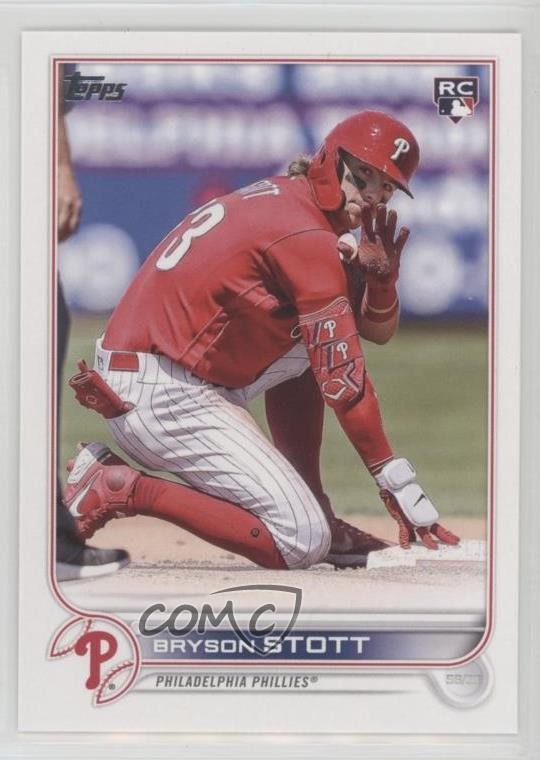 2022 Topps Update Variation SP Bryson Stott #US224 Rookie RC
