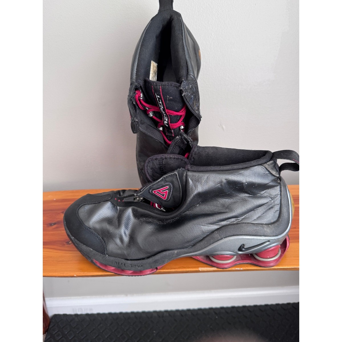 Size 13 - Nike Shox VC 1 Black Red for sale online | eBay
