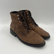 Thursday Boot Co. Captain Arizona Adobe Mens 9 Brown Leather Lace Up Cap Toe