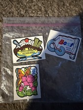 3 Vintage Mello Smello Scratch And Sniff Stickers