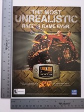 Rock N Roll Racing Authentic Print Advertisement / Game Poster Art