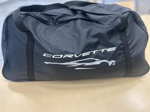 2020-2026 Chevrolet Corvette C8 Indoor Car Cover 84865967 Black w/ Logo OEM GM