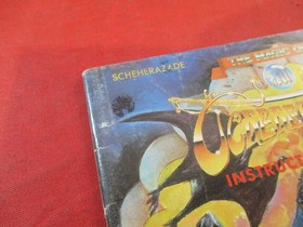Magic of Scheherazade (Nintendo NES) COMPLETE w/Game, map, manual, *damaged box*