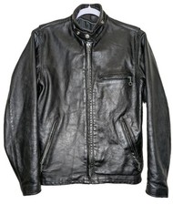 Giacca pelle uomo Schott Perfecto 641 cafe racer biker pelle nera 20x26"