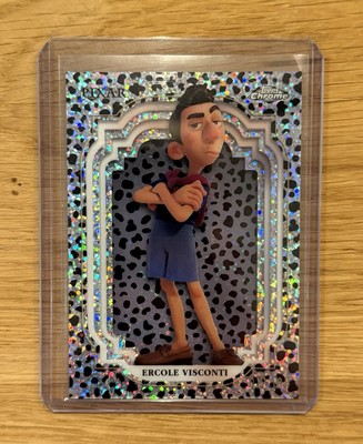 2024 Topps Chrome Disney #181 Ercole Visconti Black & White Speckle /101 - Luca