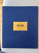 Buch Katalog Sortiment Saint Louis Cristal de France