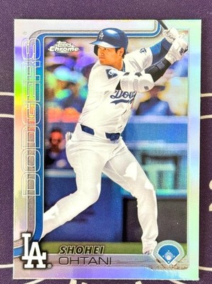 1-of-1 Rare Ohtani Card Shohei Ohtani RARE 2020 Topps Chrome Refractor Baseball Card - Angels ROY MVP Near Mint Baseball Cards 1-of-1 Rare Ohtani Card Shohei Ohtani RARE 2020 Topps Chrome Refractor Baseball Card - Angels ROY MVP Near Mint Baseball Cards
