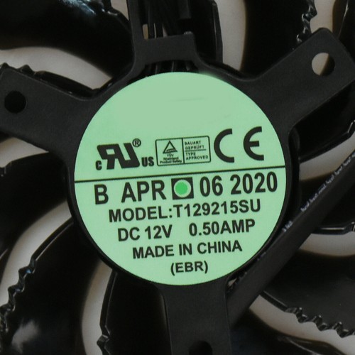 Cooler Fan For Gigabyte RTX 2060 1660 1660Ti 1650 T129215SU 85mm Graphics Card - Afbeelding 6 van 13