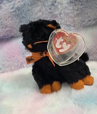 TY Halloweenie Beanie Baby FRAIDY The Cat Teenie Retired Vtg 2004 Soft Plush Nwt