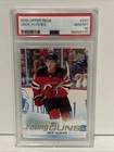 2019 Upper Deck - Young Guns Jack Hughes #201 PSA 10 GEM Olympic Gold USA Rookie