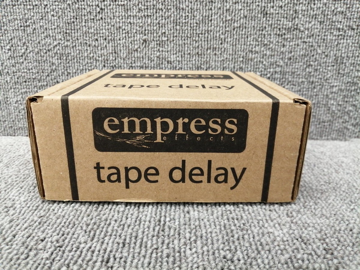 Empress Tape Delay Guitar Effects Pedal with Box and Manual | eBay