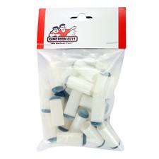 Pool Table Billiard Slip On Cue Stick Tips - 11.5 Mm - Set of 25