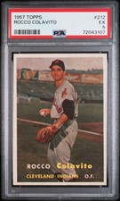1957 Topps Rocco Colavito #212 PSA 5