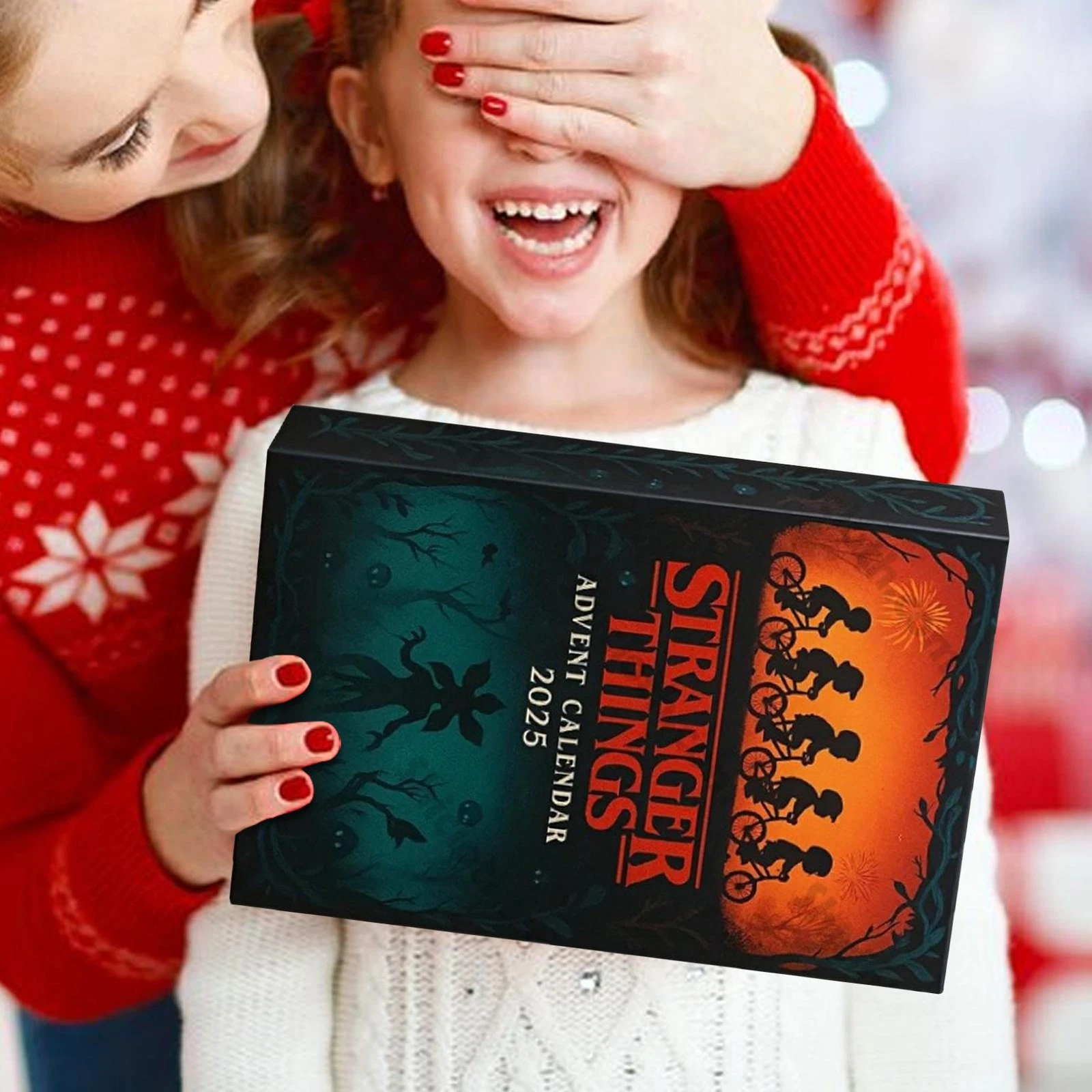 Dungeons & Dragons: Stranger Things: Christmas Tree Acrylic 2D Advent Calendar