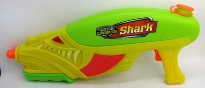 #ad The Original Buzz Bee Yellow Green Water Warriors Shark Pump Action Water Gun. $21.99