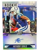 ANTHONY GOULD 2024 CONTENDERS OPTIC ROOKIE TICKET On Card AUTO RC Silver Holo. rookie card picture