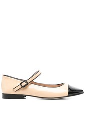 New 350 JEFFREY CAMPBELL Curvet Patent Leather Mary Jane Ballerina Flats 9.5