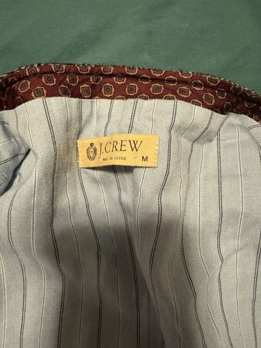J Crew Men Med Moon British Wool Tweed Vest Button Front Herringbone