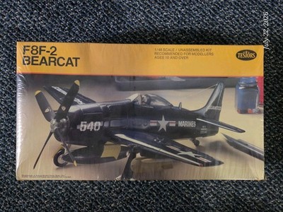 Testors 562 Grumman F8F-2 Bearcat 1/48 Sealed Vintage