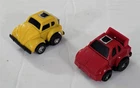J-908 VINTAGE 1980'S HASBRO G1 TRANSFORMERS BUMBLEBEE & CLIFFJUMPER