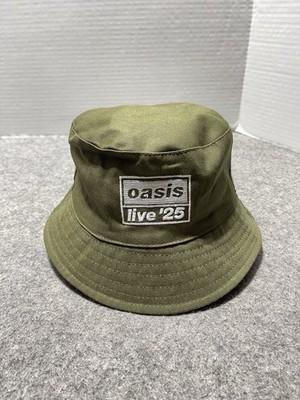 NEW OD Green/Brown Reversible S-M OASIS Concert Live 25 TOUR