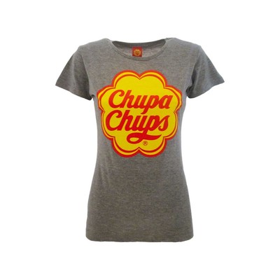 Original Official Chupa Chups T-Shirt T-Shirt Lady Slim T-Shirt