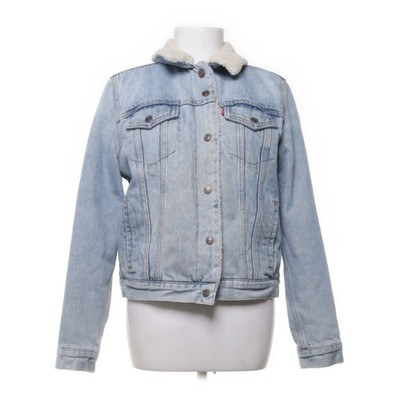Levi Strauss & Co, Gefütterte Jeansjacke, Damen, Größe: L, Blau #22S
