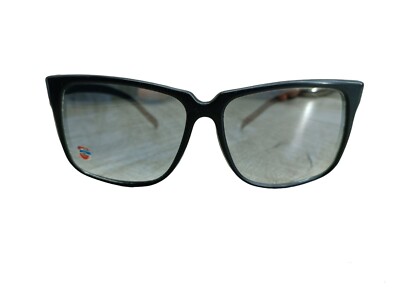Vintage Sonnenbrille schwarzes Gestell Mineralglas cooles Modell moderner Hipster-Stil